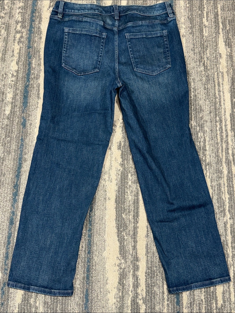 Size 14P Lane Bryant MidRise Signature Straight Blue  Jeans